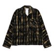 画像1: doublet (DUST FLOCKY PAJAMA SHIRT) BLACK (1)