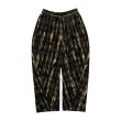 画像1: doublet (DUST FLOCKY PAJAMA PANTS) BLACK (1)