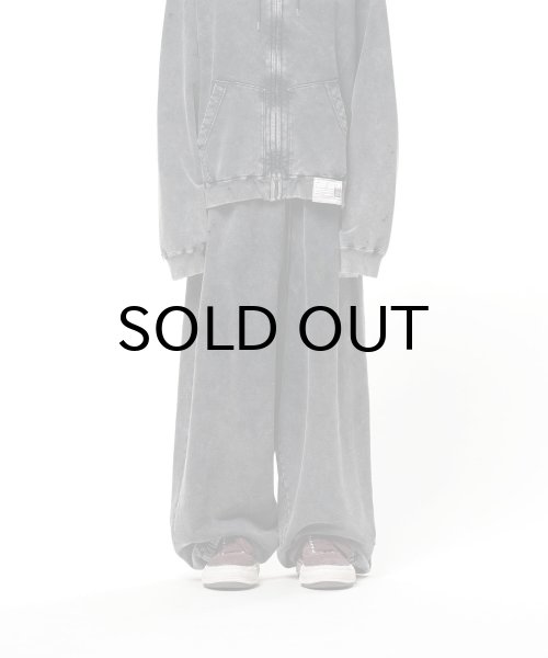 画像1: Maison MIHARA YASUHIRO (Bleached Sweat Pants) BLACK (1)