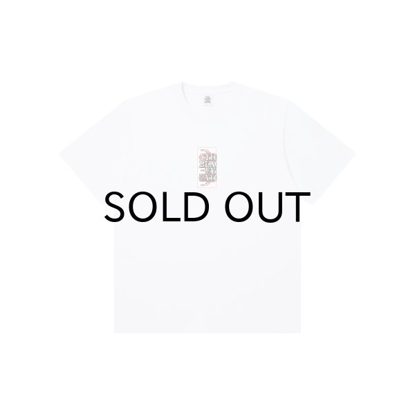 画像1: BLACK EYE PATCH (HWC GESTURE LABEL TEE) WHITE (1)