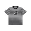 画像1: BLACK EYE PATCH (OG LABEL PATCHED STRIPE HEAVYWEIGHT TEE) WHT-BLK (1)
