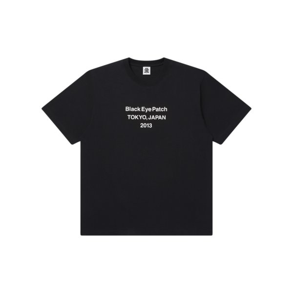 画像1: BLACK EYE PATCH (BRAND ORIGIN HEAVYWEIGHT TEE) BLACK (1)
