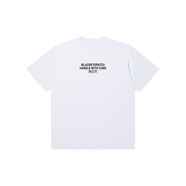 画像2: BLACK EYE PATCH (HWC GESTURE LABEL TEE) WHITE (2)