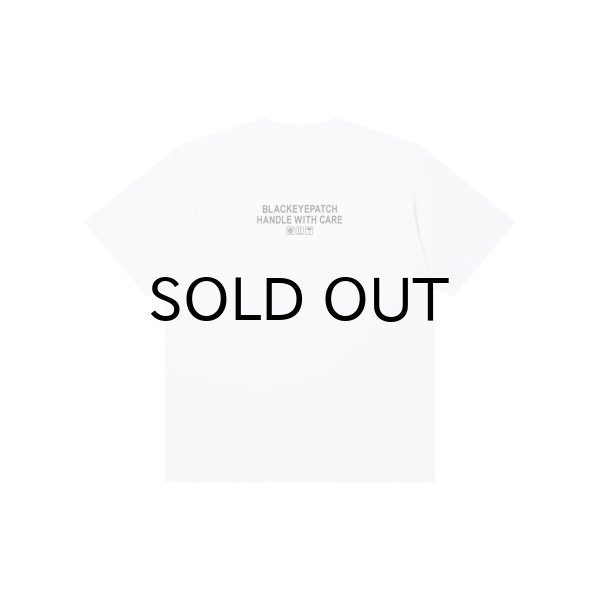 画像2: BLACK EYE PATCH (HWC GESTURE LABEL TEE) WHITE (2)