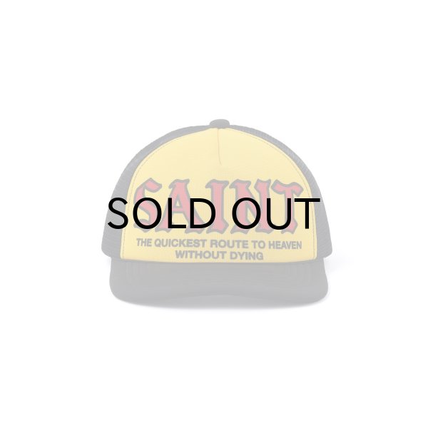 画像1: SAINT Mxxxxxx (MESH CAP_SAINT) YELLOW (1)