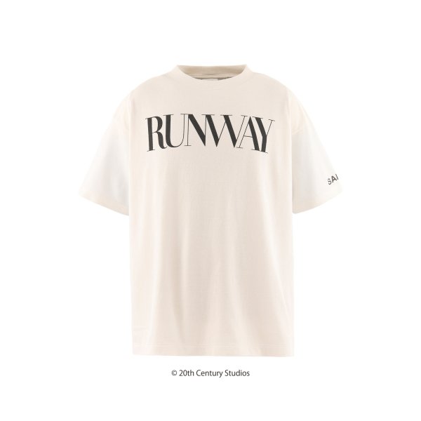 画像1: SAINT Mxxxxxx (TDWP_SS T-SHIRT_RUNWAY) WHITE (1)