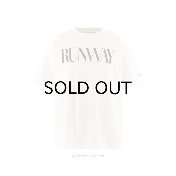 画像1: SAINT Mxxxxxx (TDWP_SS T-SHIRT_RUNWAY) WHITE (1)
