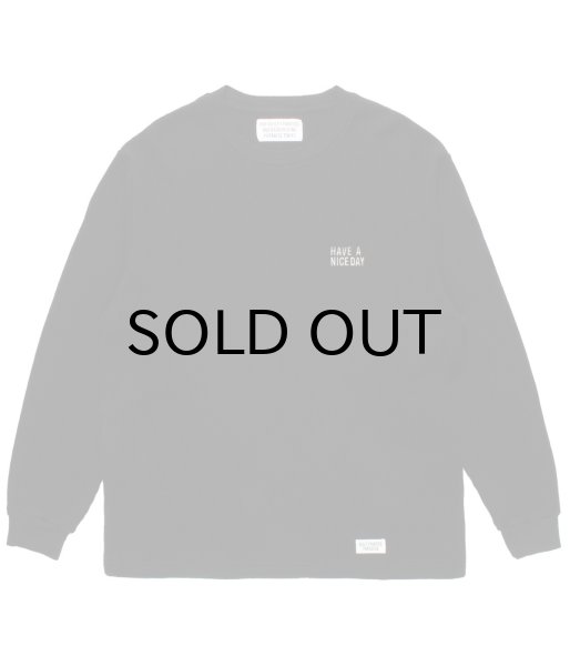 画像1: WACKO MARIA (THERMAL SHIRT) BLACK (1)