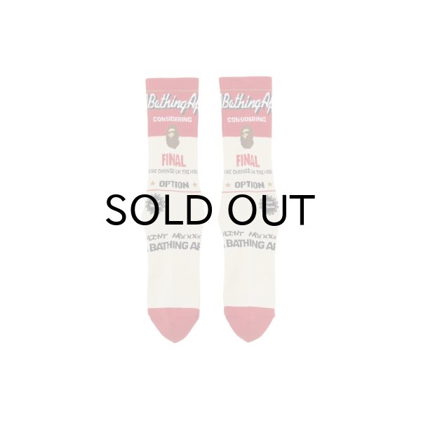 画像2: SAINT Mxxxxxx (BAPE_SOCKS_FINAL) ECRU (2)