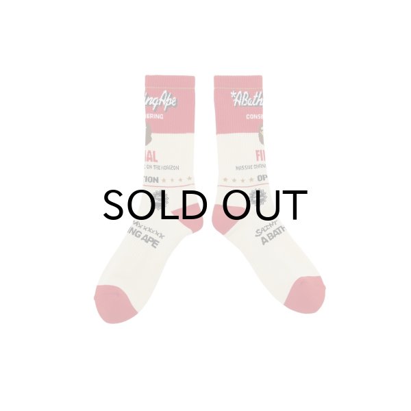 画像1: SAINT Mxxxxxx (BAPE_SOCKS_FINAL) ECRU (1)