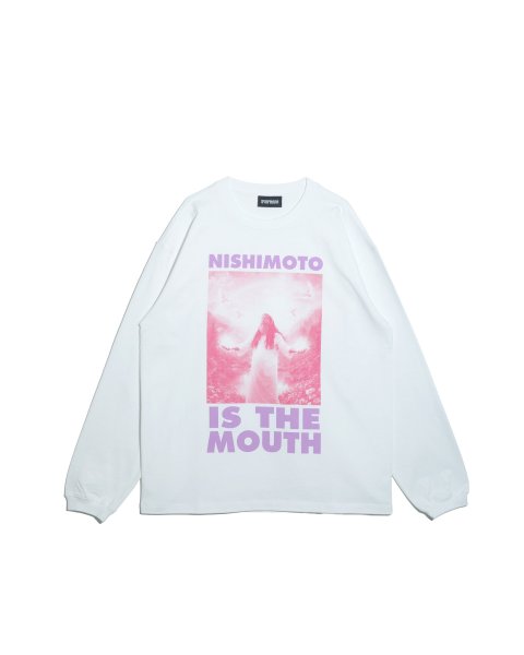 画像1: NISHIMOTO IS THE MOUTH (L/S TEE) WHITE (1)