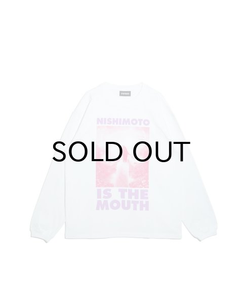 画像1: NISHIMOTO IS THE MOUTH (L/S TEE) WHITE (1)
