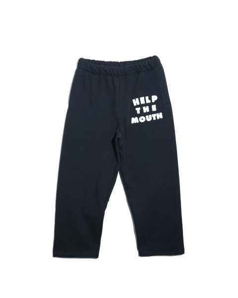画像1: NISHIMOTO IS THE MOUTH (WIDE SWEAT PANTS) BLACK (1)