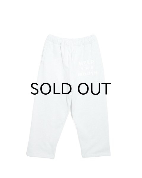 画像1: NISHIMOTO IS THE MOUTH (WIDE SWEAT PANTS) GREY (1)