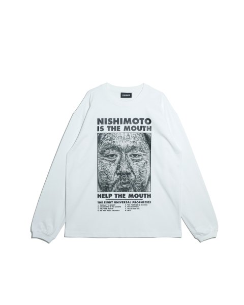 画像2: NISHIMOTO IS THE MOUTH (L/S TEE) WHITE (2)