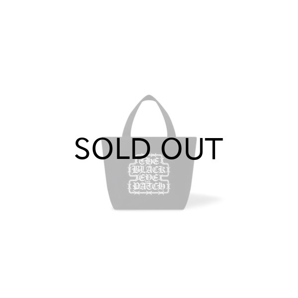 画像1: BLACK EYE PATCH (BARBED WIRE OG LABEL SMALL TOTE) BLACK (1)