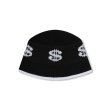 画像1: BLACK EYE PATCH (DOLLAR SIGN KNITTED BUCKET HAT) BLACK (1)