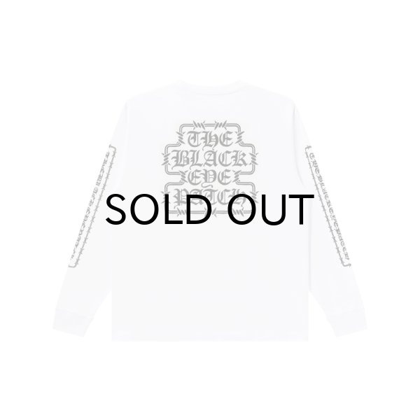 画像2: BLACK EYE PATCH (BARBED WIRE OG L/S TEE) WHITE (2)