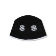 画像2: BLACK EYE PATCH (DOLLAR SIGN KNITTED BUCKET HAT) BLACK (2)