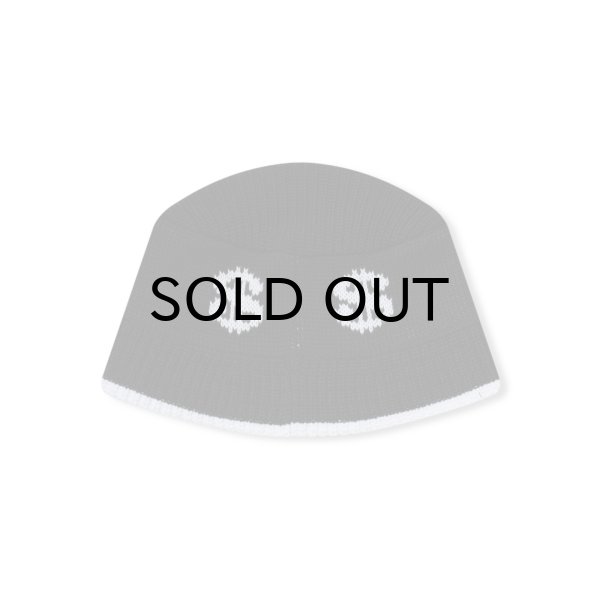 画像2: BLACK EYE PATCH (DOLLAR SIGN KNITTED BUCKET HAT) BLACK (2)