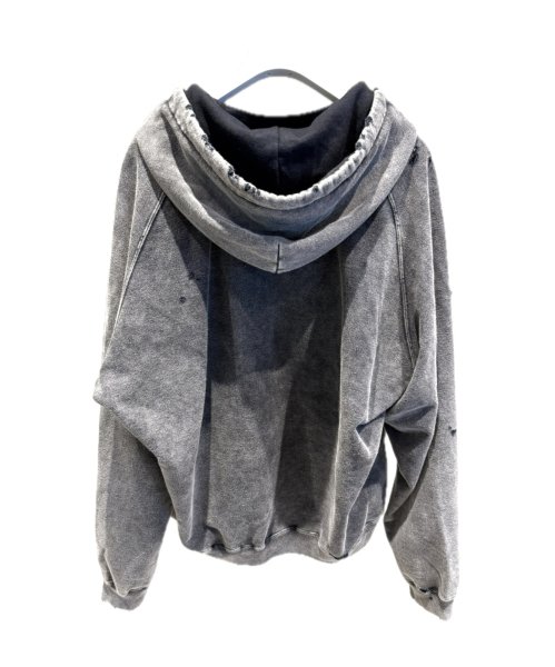 画像2: Maison MIHARA YASUHIRO (Bleached Hoodie) BLACK (2)