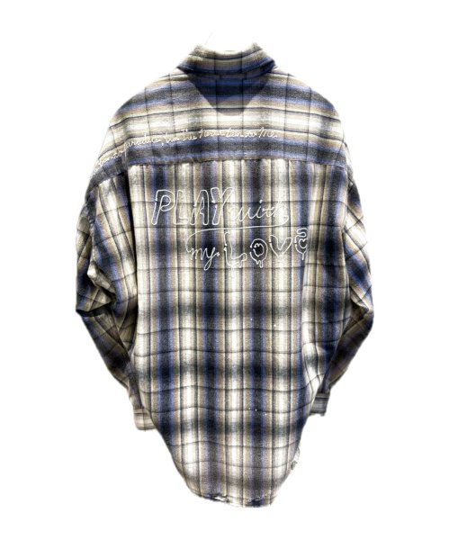 画像2: Maison MIHARA YASUHIRO (Vintage Like Check Shirt) BEIGE (2)