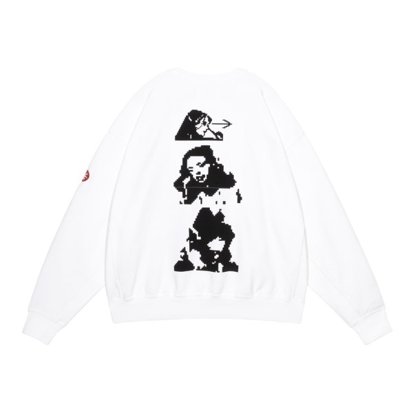 画像2: C.E (PORTRAY CREW NECK) WHITE (2)