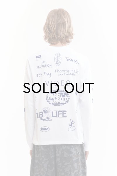 画像2: P.A.M. (TEST SHEET LS TEE) WHITE (2)