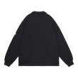 画像2: C.E (WAFFLE PE JERSEY ZIP SHIRT) BLACK (2)