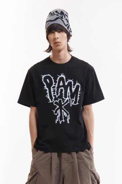 画像1: P.A.M. (ELECTRIK SS TEE) BLACK (1)