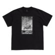 画像1: LQQK STUDIO (FINGERPRINT TEE) WASHED BLACK (1)