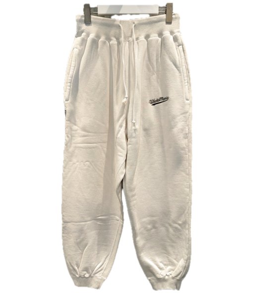 画像1: WACKO MARIA (WASHED MIDDLE WEIGHT SWEAT PANTS) IVORY (1)