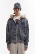 画像1: P.A.M. (ABC FUR TRIM HOODED ZIP THRU SWEAT) ABC (1)