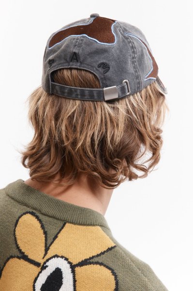 画像3: P.A.M. (OUTLINE LOGO CAP) BLACK WASH (3)