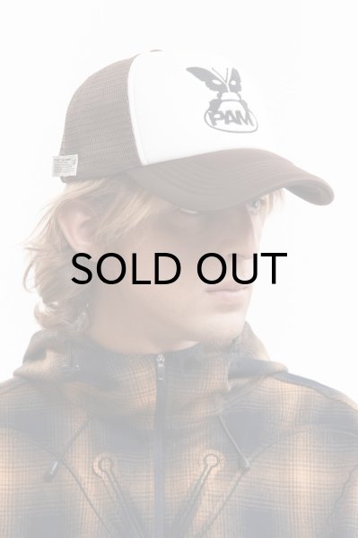 画像2: P.A.M. (SIGNALS TRUCKER CAP) BROWN (2)