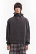 画像1: P.A.M. (MUTATION FUNNEL NECK SWEAT) CHARCOAL (1)