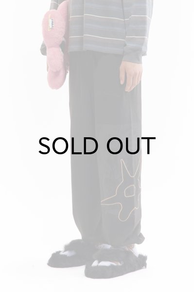 画像1: P.A.M. (DECAL SWEATPANT) BLACK WASH (1)