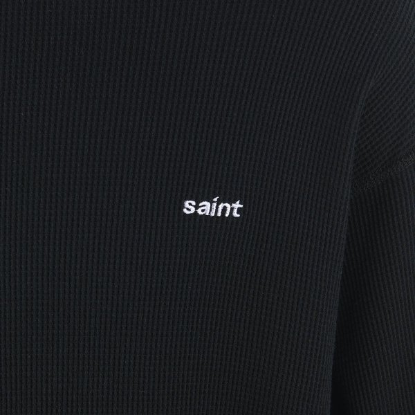 画像2: SAINT Mxxxxxx (THARMAL SHIRT_THARMAL) BLACK (2)