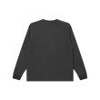 画像2: BLACK EYE PATCH (RHINESTONED 3 LETTER OE HEAVYWEIGHT L/S TEE) WASHED BLACK (2)