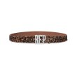 画像1: BLACK EYE PATCH (LEOPARD LETTERS BELT) MULTI (1)