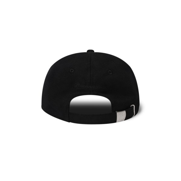 画像2: BLACK EYE PATCH (FABRIC INITIALS PATCHED CAP) BLACK (2)