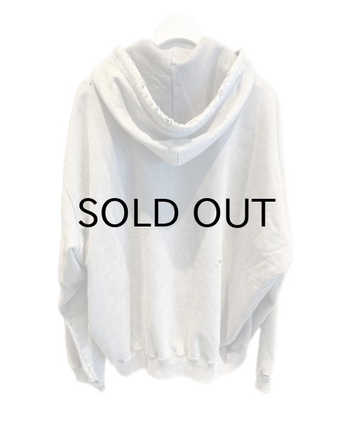 画像2: Maison MIHARA YASUHIRO (Bleached Zip-up Hoodie) KHAKI (2)