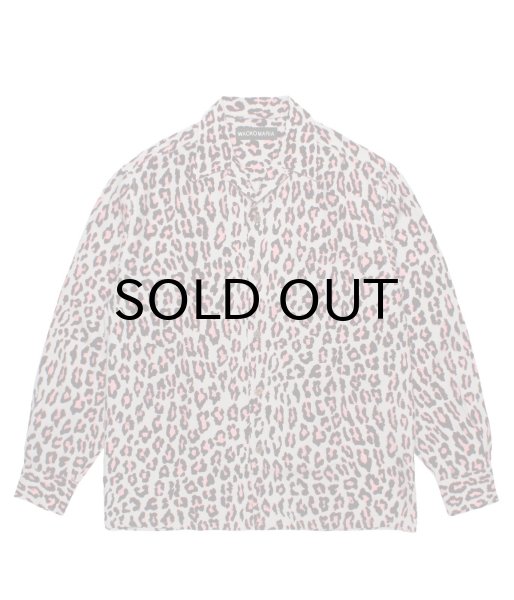 画像1: WACKO MARIA (HAWAIIAN SHIRT L/S TYPE-3) GRAY (1)