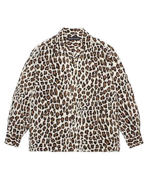 画像1: WACKO MARIA (HAWAIIAN SHIRT L/S TYPE-3) IVORY (1)