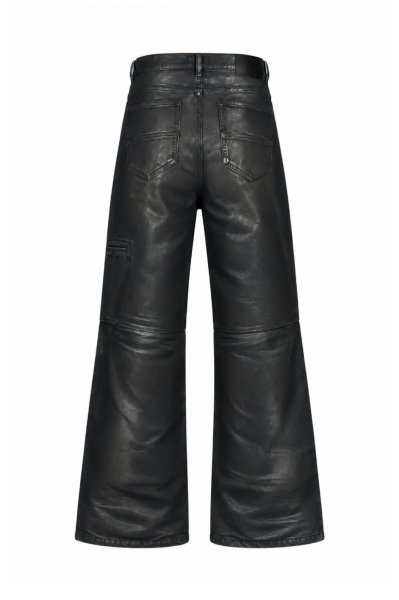 画像2: BREATH (COATING DENIM PANTS) BLACK (2)