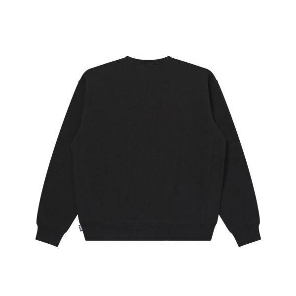 画像2: BLACK EYE PATCH (OG LABEL MUSEUM LOGO CREW SWEAT) BLACK (2)