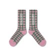 画像3: BLACK EYE PATCH (CHECKED HWC SOCKS) PINK (3)