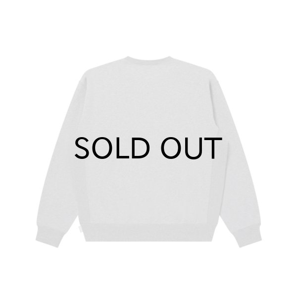 画像2: BLACK EYE PATCH (OG LABEL MUSEUM LOGO CREW SWEAT) H.GRAY (2)