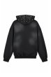画像2: BREATH (PEARL STUDS ZIP HOODIE) BLACK (2)