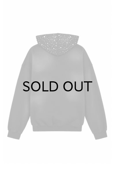 画像2: BREATH (PEARL STUDS ZIP HOODIE) BLACK (2)